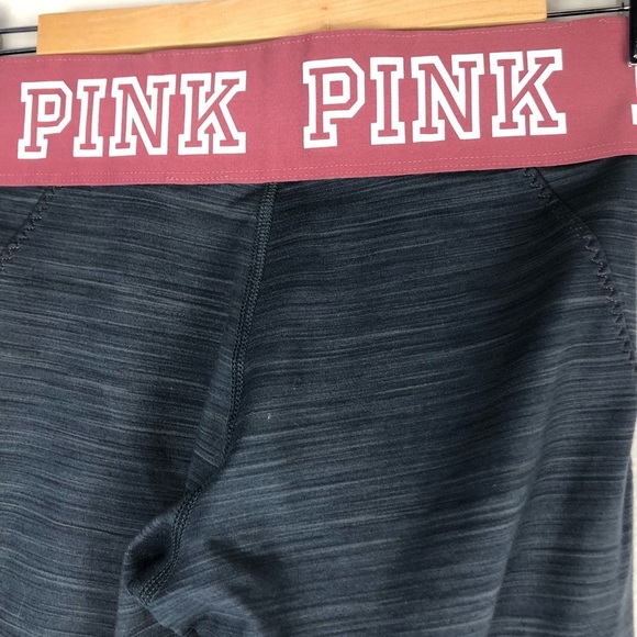 PINK by VICTORIA SECRET Pink Gray Athletic Pants Size Small - Picture 8 of 12